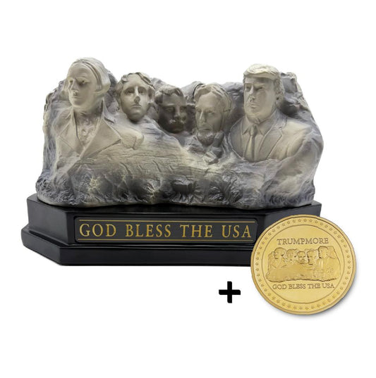 Mount Trumpmore Statue + Commemorative Coin